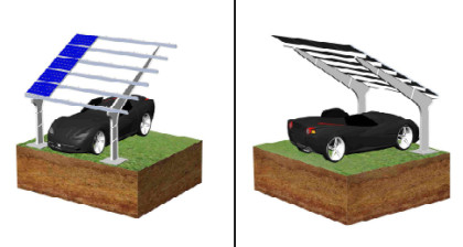YZ-CP-01 Carbon Steel Carport Mounting System
